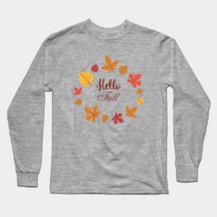 Hello Fall 2 Long Sleeve T-Shirt